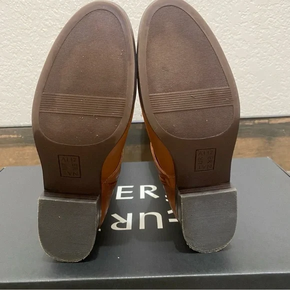 Naturalizer Leather Raisa, Cider Spice Knee-High Wide Calf Boots ~ Size 8 - Picture 7 of 10